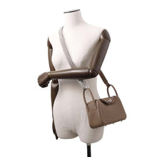 将图像加载到图库查看器中，HERMES Lindy Etoupe Taurillon Clemence Size Mini
