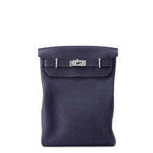 Load image into Gallery viewer, HERMES Kelly Akkad Blue Nuit Togo Leather Size GM
