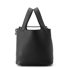 Load image into Gallery viewer, HERMES Picotin Lock Black Taurillon Clemence Size PM
