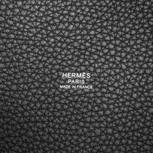 Load image into Gallery viewer, HERMES Picotin Lock Black Taurillon Clemence Size PM
