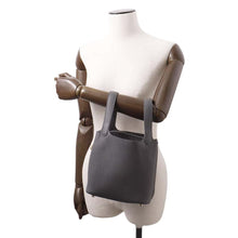 将图像加载到图库查看器中，HERMES Picotin Lock Ardoise Taurillon Clemence Size PM
