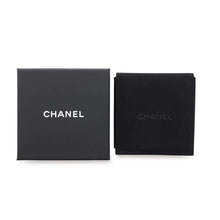 将图像加载到图库查看器中，CHANEL CC Logo Clover Earrings SilverABF239 Metal Rhinestone

