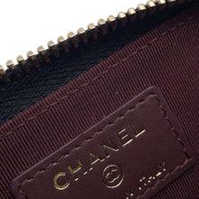 将图像加载到图库查看器中，CHANEL Matelasse Zip coin purse BlackA84511 Caviar Leather
