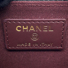 将图像加载到图库查看器中，CHANEL Matelasse Zip coin purse BlackA84511 Caviar Leather
