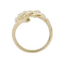 将图像加载到图库查看器中，CHANEL Plume Ring Size 49/#9J10176 18K Yellow Gold
