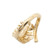 将图像加载到图库查看器中，CHANEL Plume Ring Size 49/#9J10176 18K Yellow Gold
