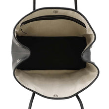 将图像加载到图库查看器中，HERMES Garden Party Black Negonda Leather Size PM
