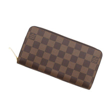 将图像加载到图库查看器中，LOUIS VUITTON Zippy Wallet BrownN41661 Damier ・Ebene
