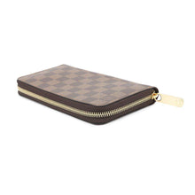 将图像加载到图库查看器中，LOUIS VUITTON Zippy Wallet BrownN41661 Damier ・Ebene
