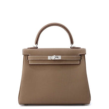 Load image into Gallery viewer, HERMES Kelly Retourne Etoupe Togo Leather Size 25

