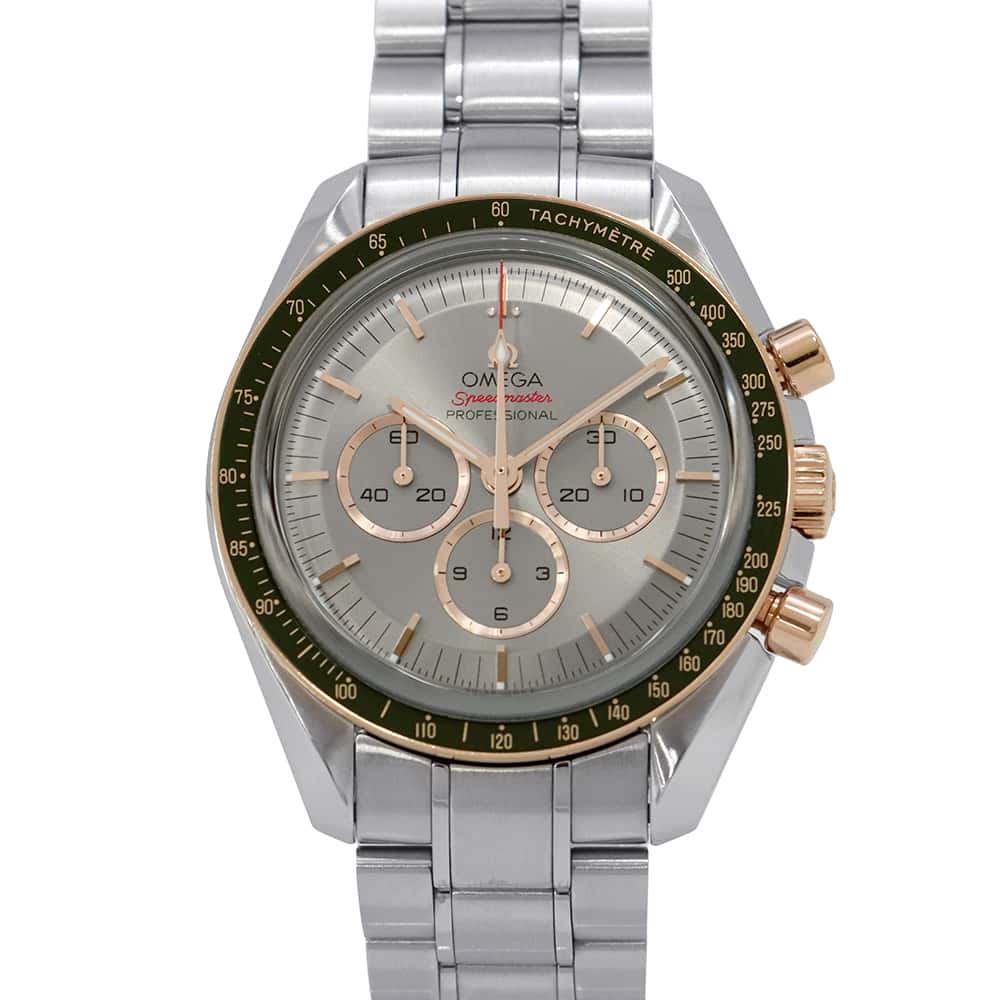 OMEGA Speedmaster Tokyo Olympics commemorative model, limited to 2020 pieces W42mm Stainless Steel Sedna Gold Gray Dial522.20.42.30.06.001
