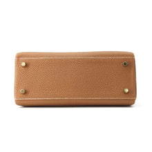 将图像加载到图库查看器中，HERMES Kelly Gold Togo Leather Size 25
