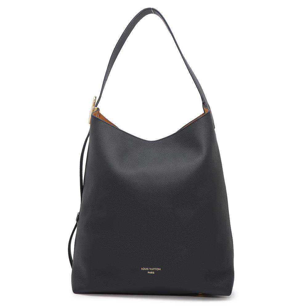 LOUIS VUITTON Lowkey Hobo NoirM24856 Grained Calf Leather Size MM