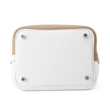 Load image into Gallery viewer, HERMES Picotin Lock Casaque2 Beige Marfa/New White/MacassarピコタンPM Taurillon Clemence Size PM

