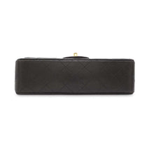 将图像加载到图库查看器中，CHANEL Matelasse double flap BlackA01113 Lambskin Size 23
