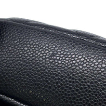 将图像加载到图库查看器中，CHANEL Matelasse Pouch BlackA80909 Caviar Leather
