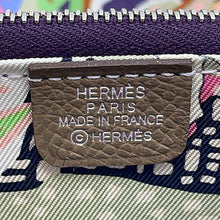 将图像加载到图库查看器中，HERMES Azap compact silk in Etoupe Epsom
