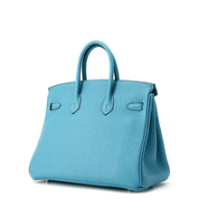 Load image into Gallery viewer, HERMES Birkin Turquoise Togo Leather Size 25
