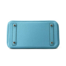 Load image into Gallery viewer, HERMES Birkin Turquoise Togo Leather Size 25
