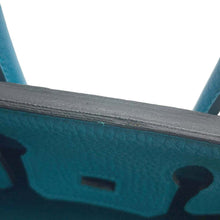 Load image into Gallery viewer, HERMES Birkin Turquoise Togo Leather Size 25
