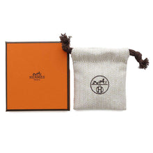 Load image into Gallery viewer, HERMES Mini Mayon Earrings Malograss Metal Enamel

