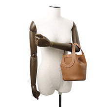 Load image into Gallery viewer, HERMES In the Loop Tote Bag Gold Taurillon Clemence Swift Leather Size 18
