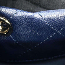 将图像加载到图库查看器中，CHANEL Drawstring ChainShoulder Bag NavyAS0894 Caviar Leather
