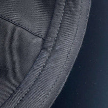 Load image into Gallery viewer, CHANEL Velour CC Logo Cap Size L Black 92% Viscose 8% Silk
