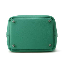 将图像加载到图库查看器中，HERMES Picotin Padlock Vert Vertigo Taurillon Maurice Size PM
