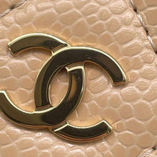 Load image into Gallery viewer, CHANEL Matelasse Chain Wallet Classic BeigeAP0250 Caviar Leather
