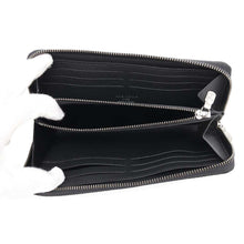 将图像加载到图库查看器中，LOUIS VUITTON Zippy Wallet - Horizontal NoirM11611 Monogram Eclipse
