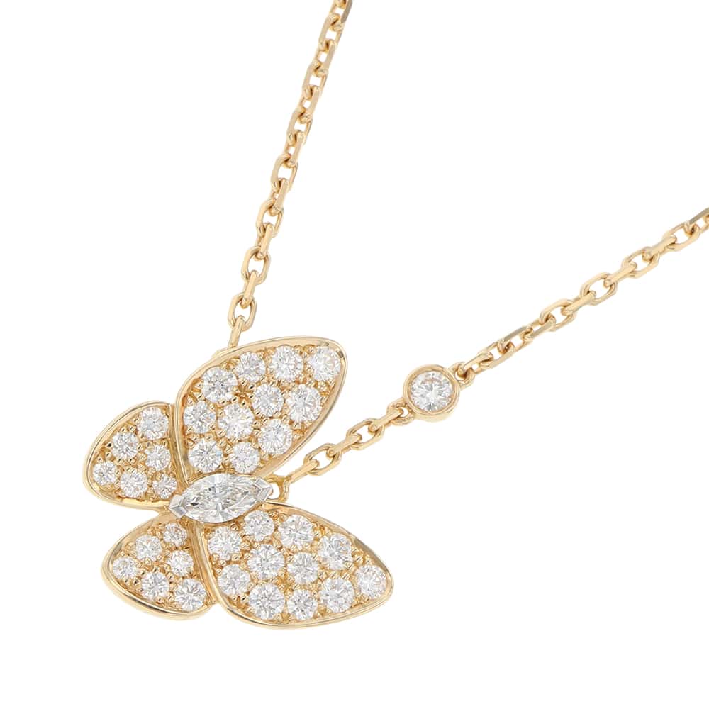 Van Cleef & Arpels Do Papillon PendantVCARP3DP00 18K Yellow Gold