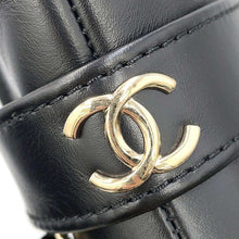 Load image into Gallery viewer, CHANEL CC Logo Chain short boots BlackG39170 Leather Size 37 1/2
