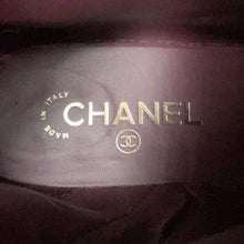 Load image into Gallery viewer, CHANEL CC Logo Chain short boots BlackG39170 Leather Size 37 1/2
