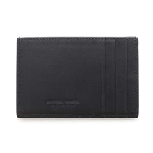 将图像加载到图库查看器中，Bottega Veneta Maxi INTRECCIATO Card Case Black748052 Leather
