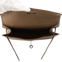 Load image into Gallery viewer, HERMES PochetteKelly Etoupe Swift Leather
