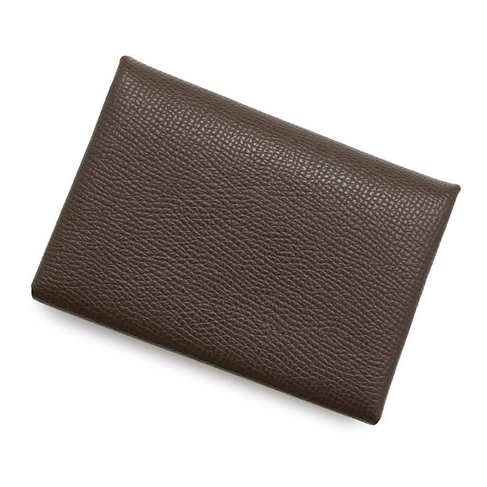 HERMES ★Calvi Duo Ecorce Epsom