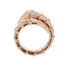 Load image into Gallery viewer, BVLGARI Serpenti Viper Ring Size S345206 18K Pink Gold
