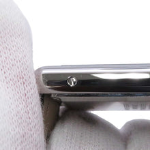 Load image into Gallery viewer, CARTIER ★Tank mast W22mm×H29.5mm Stainless Steel Leather Silver DialWSTA0042
