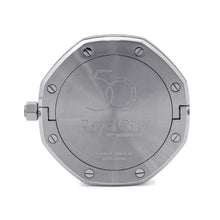 将图像加载到图库查看器中，Audemars Piguet Royal Oak Table Clock 50th Anniversary W75mm Stainless Steel Blue Dial
