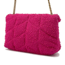 Load image into Gallery viewer, SAINT LAURENT PARIS Loulou Puffer Toy Bag Shoulder Bag Pink620333 Tweed
