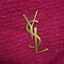 Load image into Gallery viewer, SAINT LAURENT PARIS Loulou Puffer Toy Bag Shoulder Bag Pink620333 Tweed
