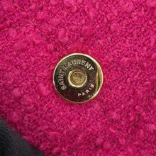 Load image into Gallery viewer, SAINT LAURENT PARIS Loulou Puffer Toy Bag Shoulder Bag Pink620333 Tweed
