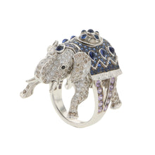 Load image into Gallery viewer, Boucheron Hattie Ring Size 52/#12 18K White Gold
