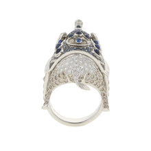 Load image into Gallery viewer, Boucheron Hattie Ring Size 52/#12 18K White Gold

