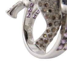 Load image into Gallery viewer, Boucheron Hattie Ring Size 52/#12 18K White Gold
