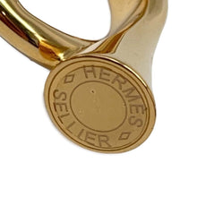 Load image into Gallery viewer, HERMES Coll Ring Size M Nata Metal Swift Leather
