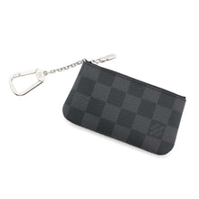 Load image into Gallery viewer, LOUIS VUITTON Pochette Cles NoirN60155 Damier Graphite
