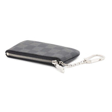 Load image into Gallery viewer, LOUIS VUITTON Pochette Cles NoirN60155 Damier Graphite
