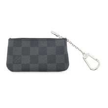 Load image into Gallery viewer, LOUIS VUITTON Pochette Cles NoirN60155 Damier Graphite

